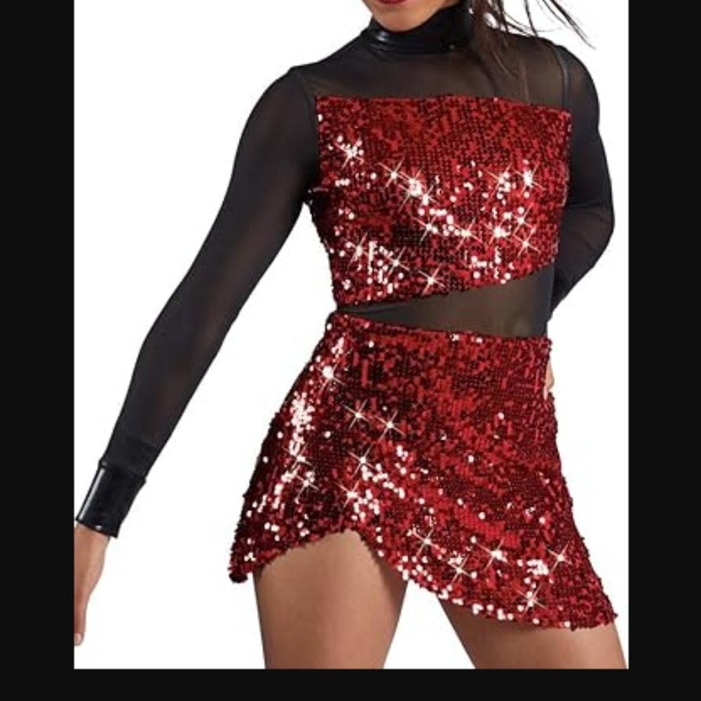 Ultra Sparkle Wrap Front Dress